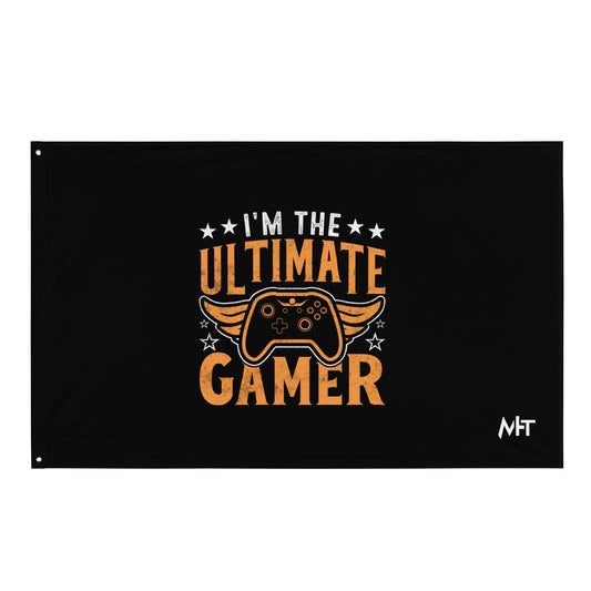 I am the Ultimate Gamer - Flag by DarkByteGear