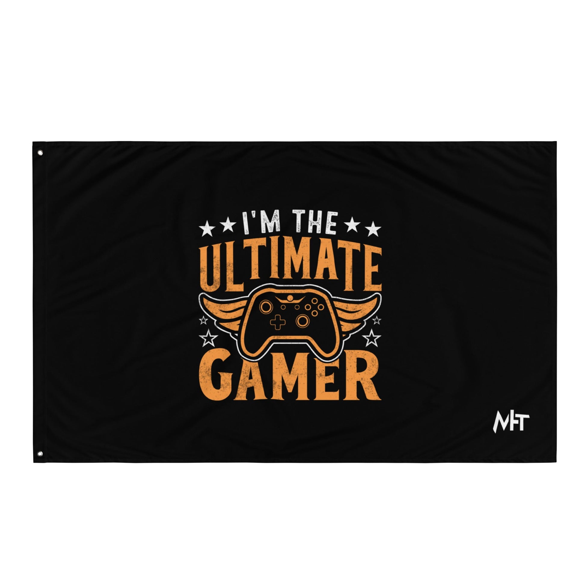 I am the Ultimate Gamer - Flag by DarkByteGear