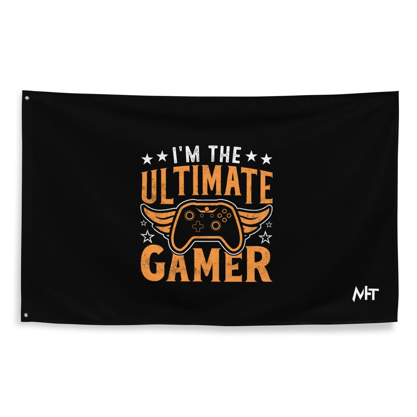 I am the Ultimate Gamer - Flag by DarkByteGear
