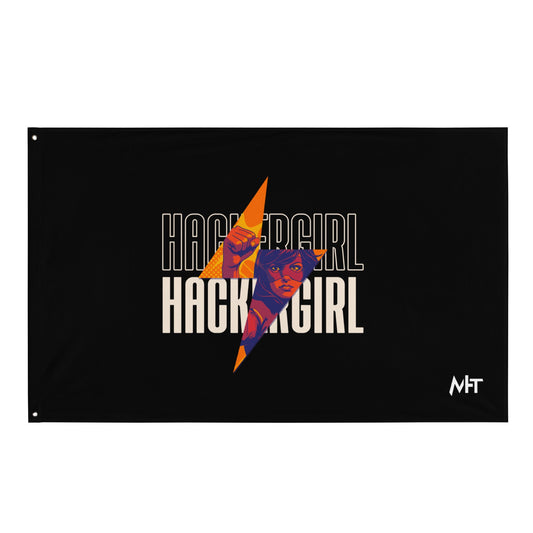 Hacker Girl V1 - Flag by DarkByteGear