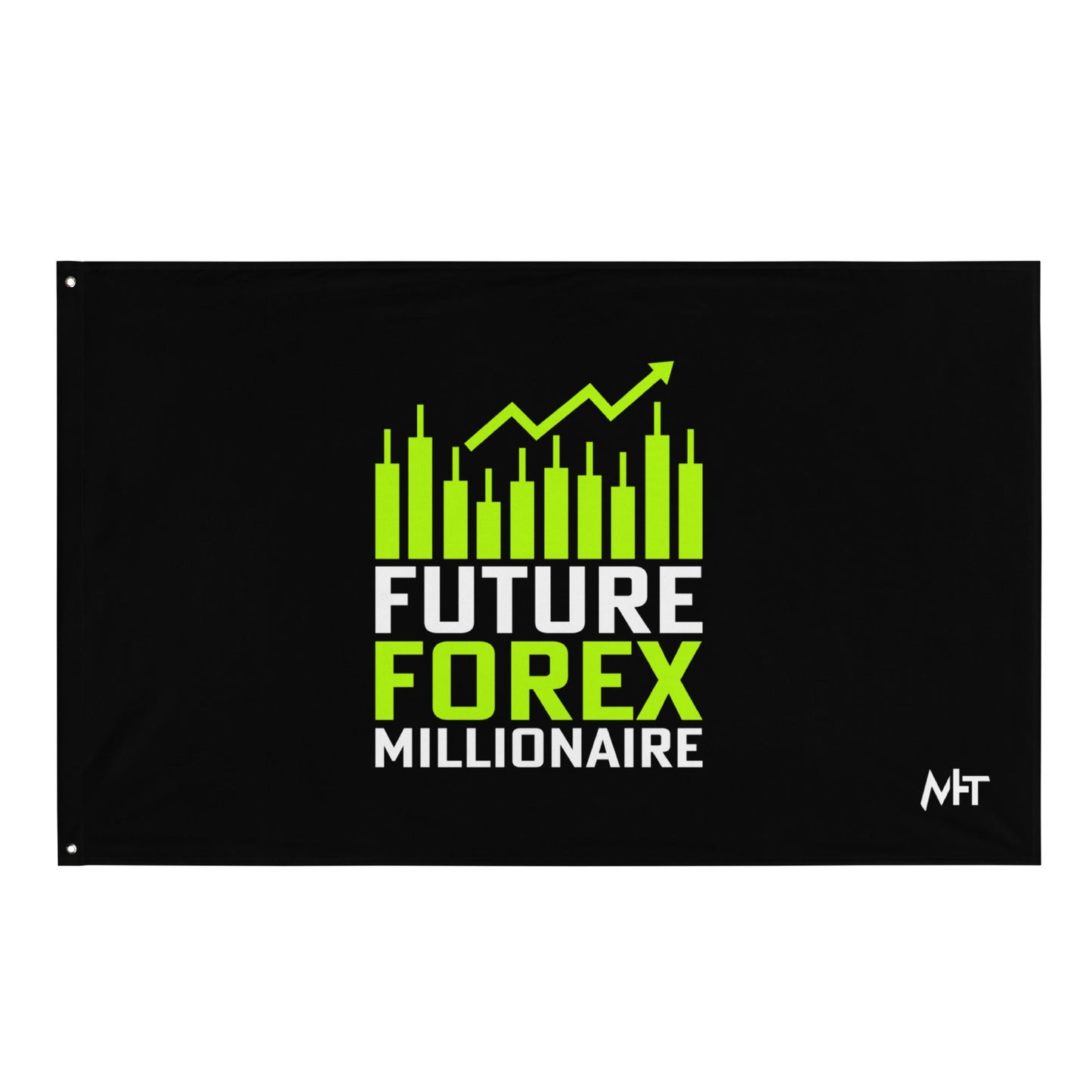 Future Forex Millionaire - Flag by DarkByteGear