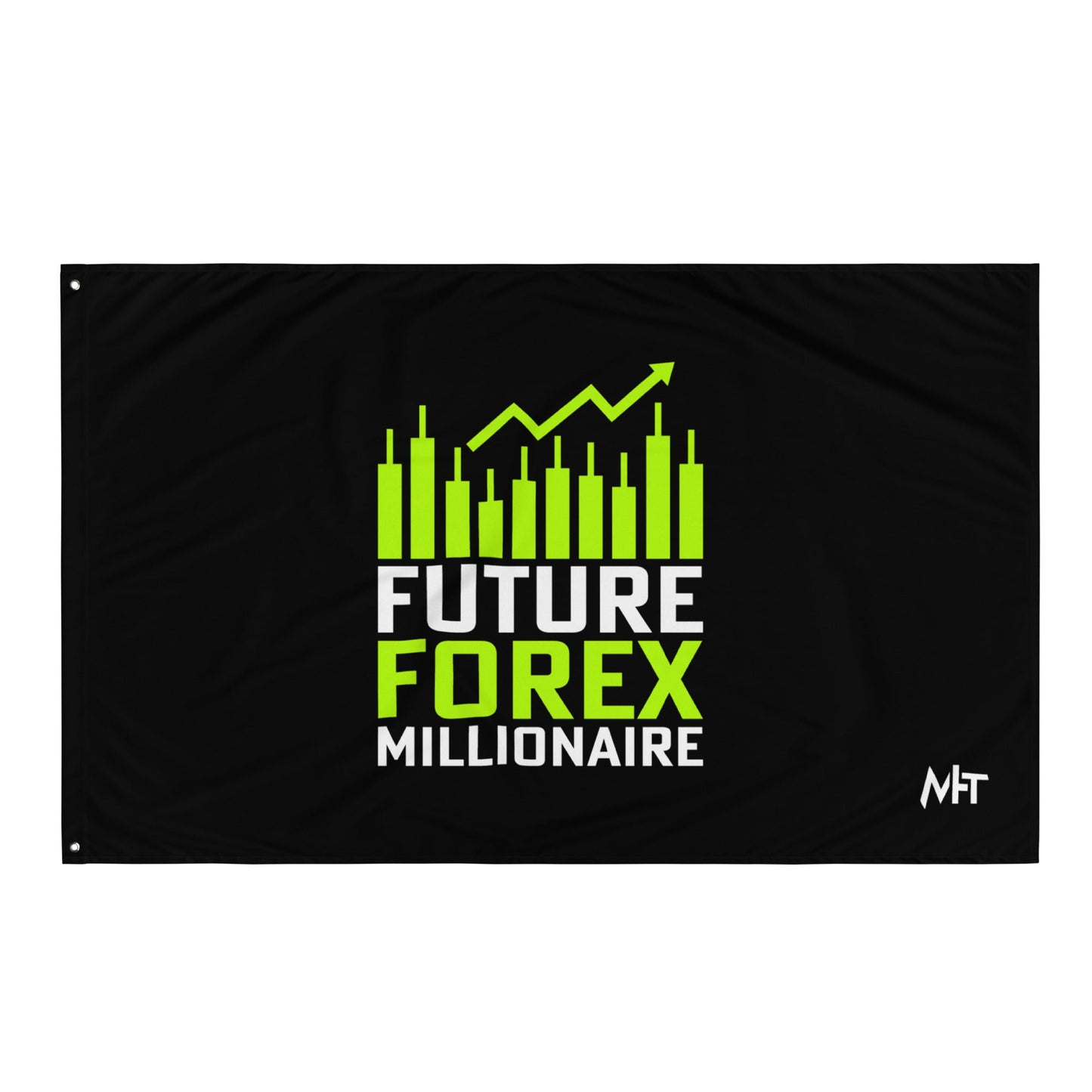 Future Forex Millionaire - Flag by DarkByteGear
