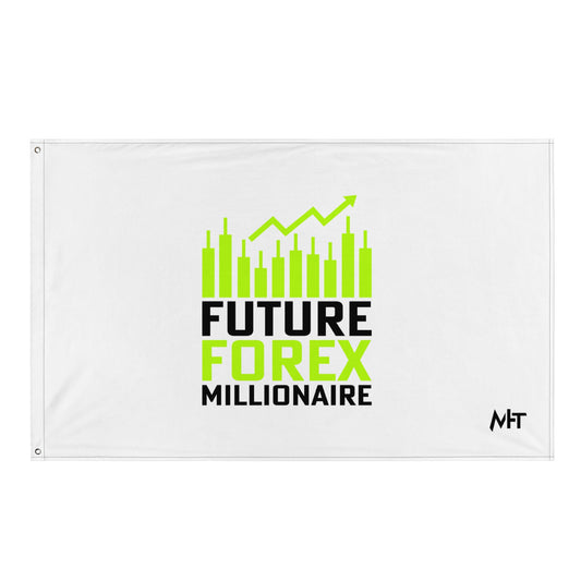 Future Forex Millionaire in Dark Text - Flag by DarkByteGear
