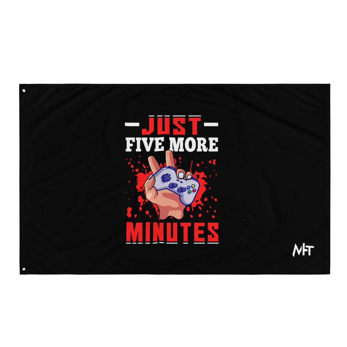 Just 5 more Minutes Rima - Flag by DarkByteGear