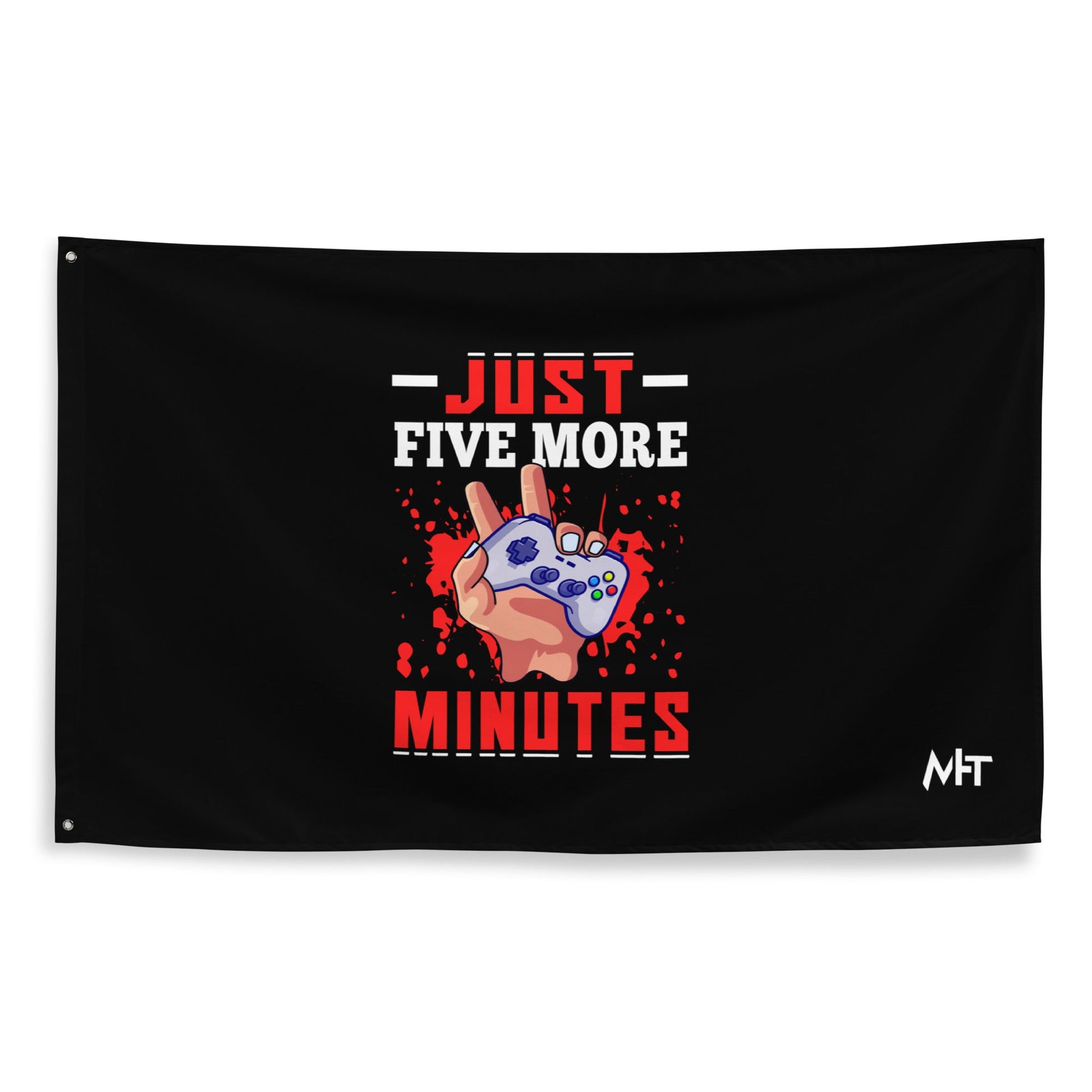 Just 5 more Minutes Rima - Flag by DarkByteGear