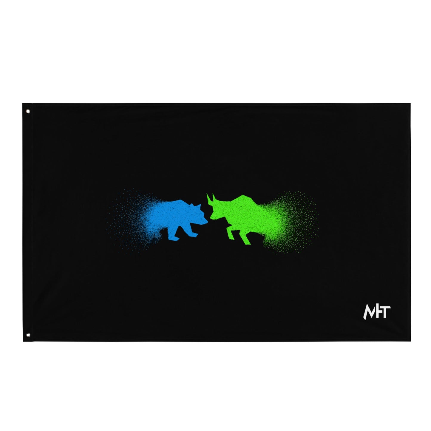 Bearish And Bullish (DB) - Flag by DarkByteGear