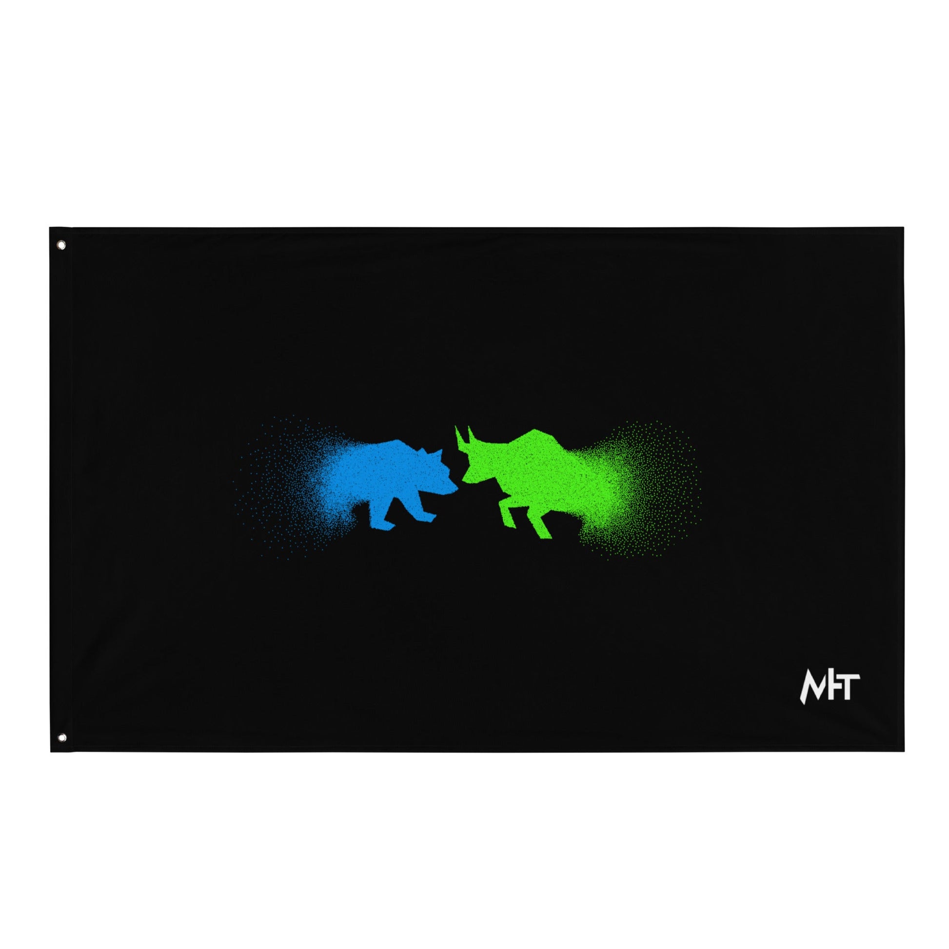 Bearish And Bullish (DB) - Flag by DarkByteGear
