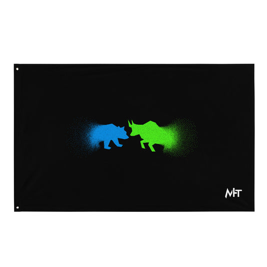 Bearish And Bullish (DB) - Flag by DarkByteGear