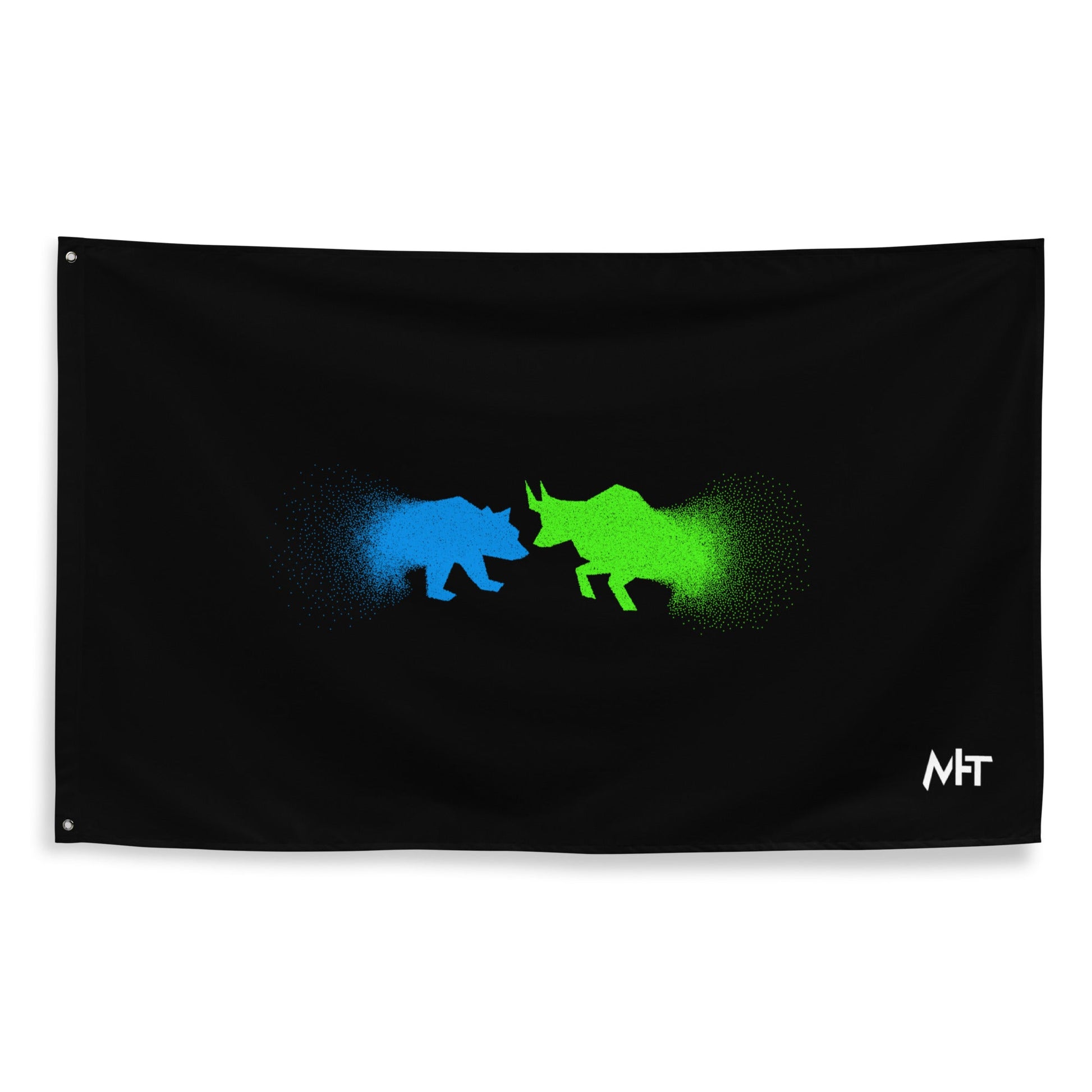 Bearish And Bullish (DB) - Flag by DarkByteGear