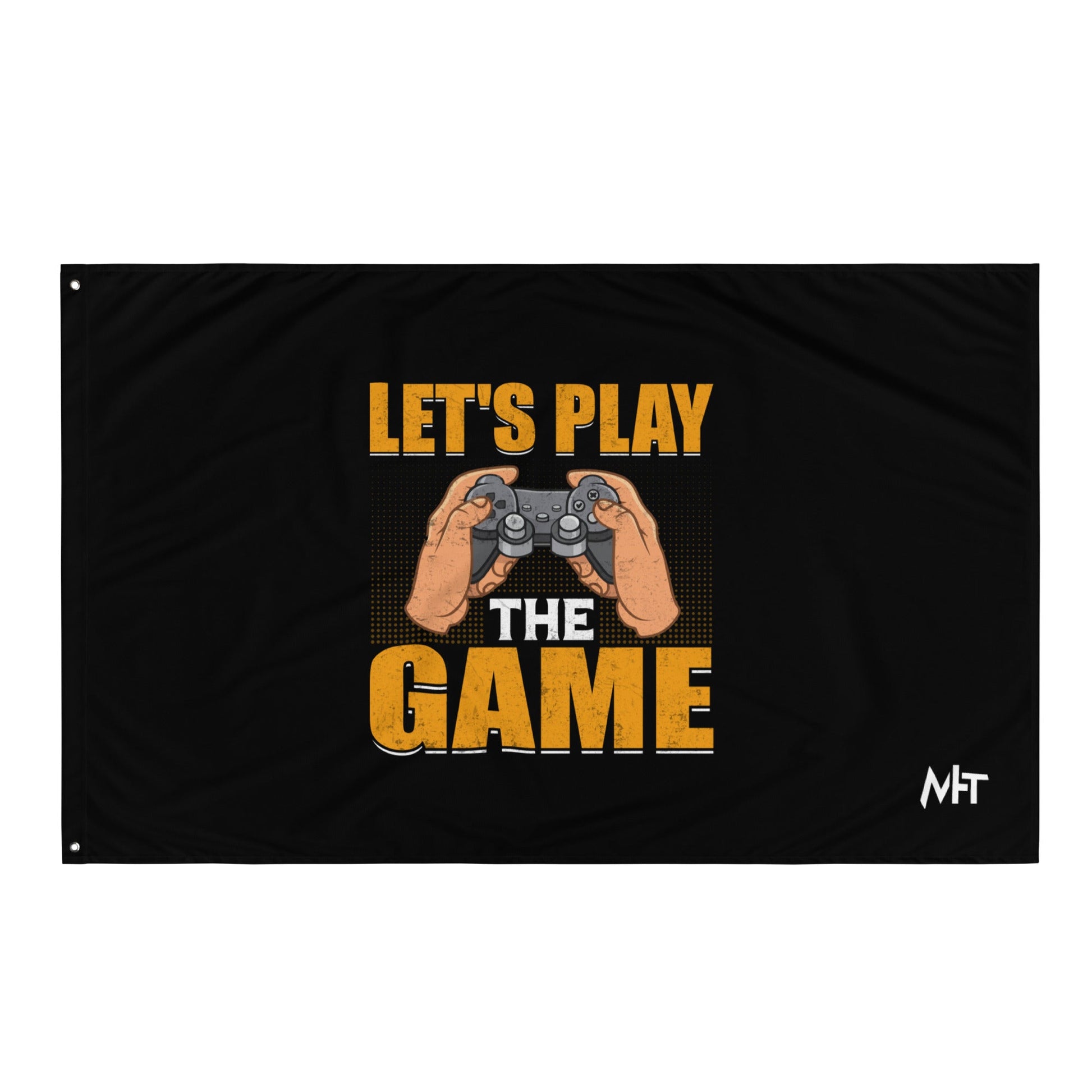 Let's Play the Game - Flag by DarkByteGear