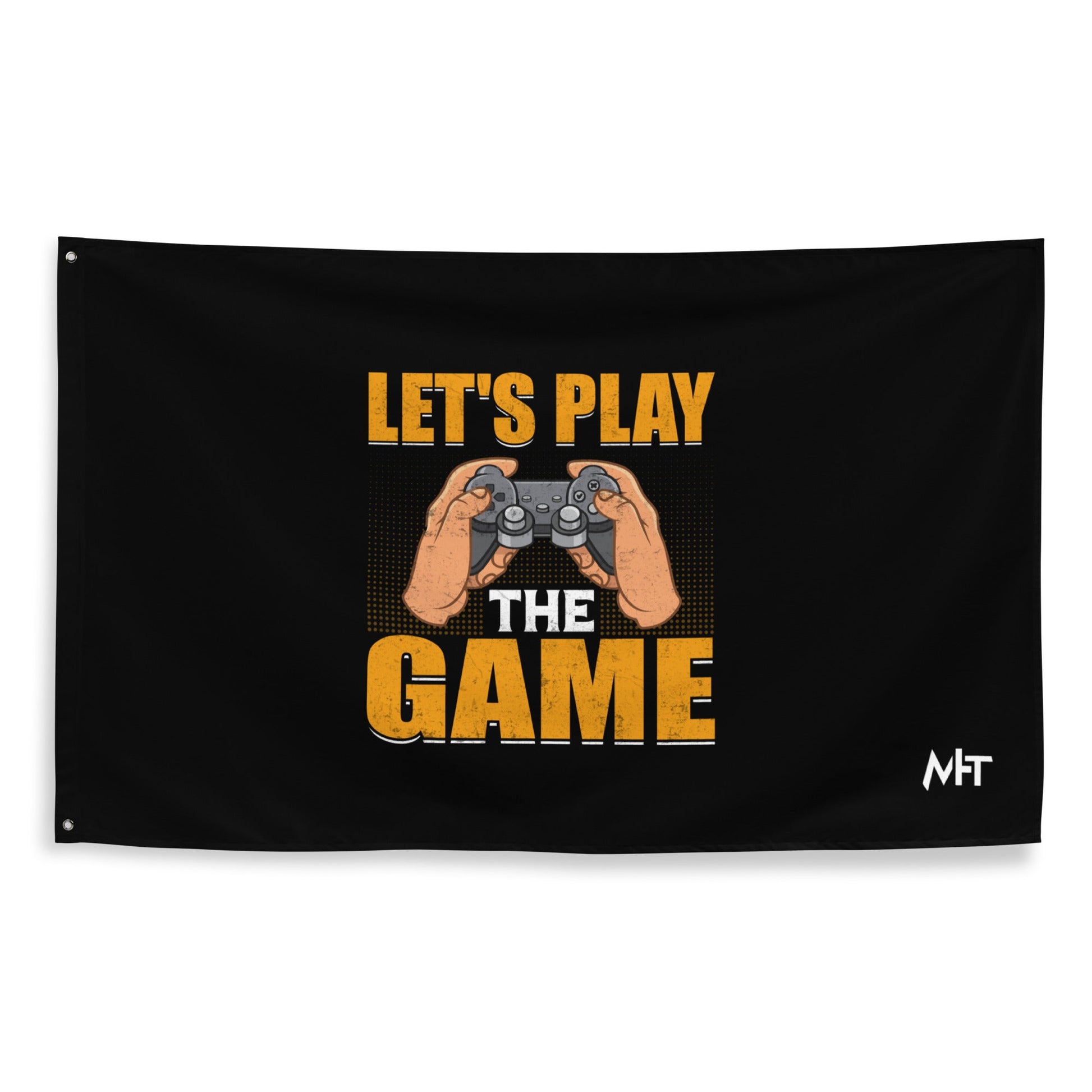Let's Play the Game - Flag by DarkByteGear