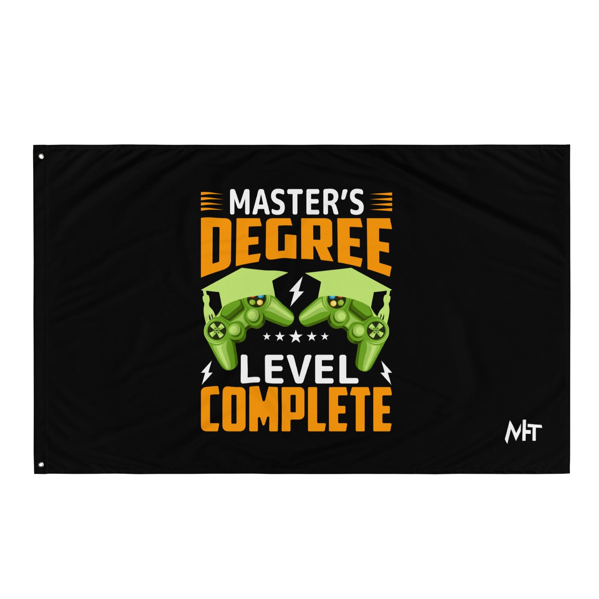 Master's Degree Level Complete - Flag by DarkByteGear