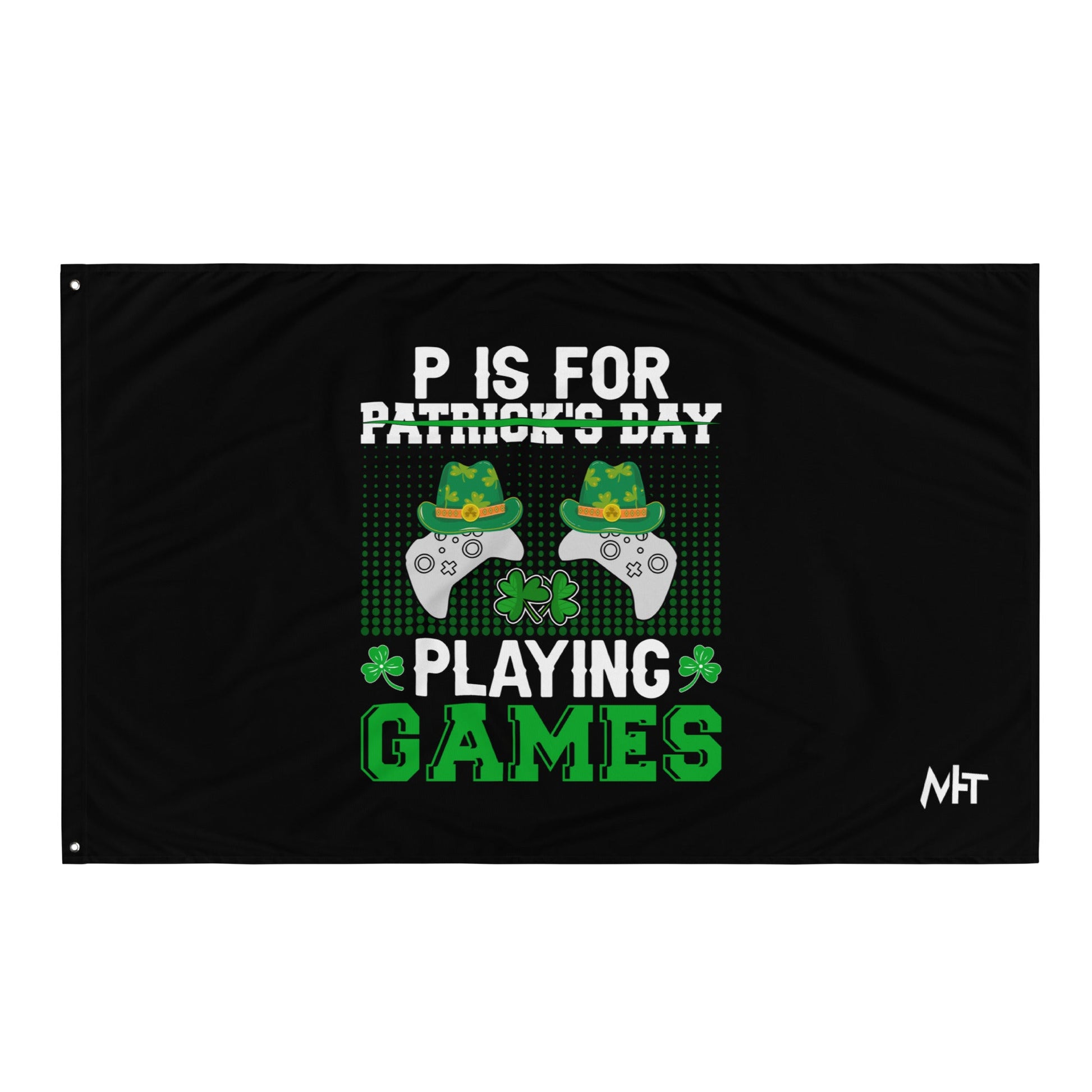 P is for "Playing Games" - Flag by DarkByteGear