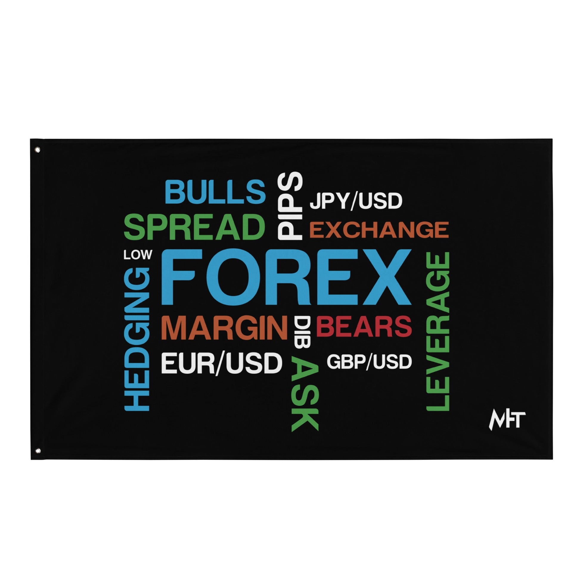 Forex Pips Leverage - Flag by DarkByteGear