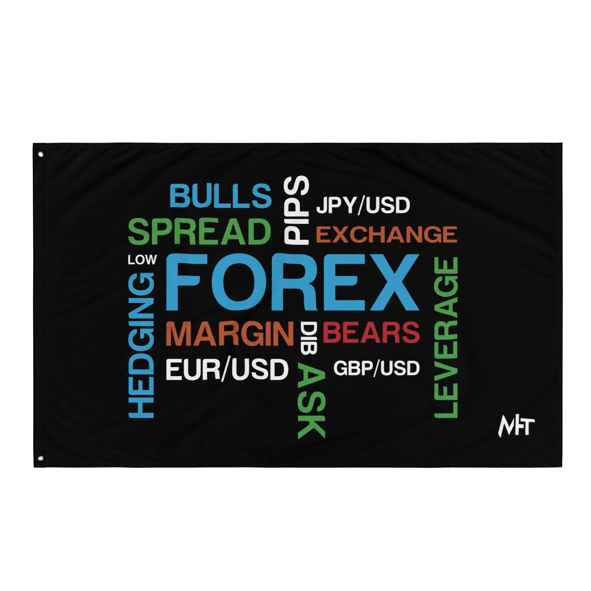 Forex Pips Leverage - Flag by DarkByteGear