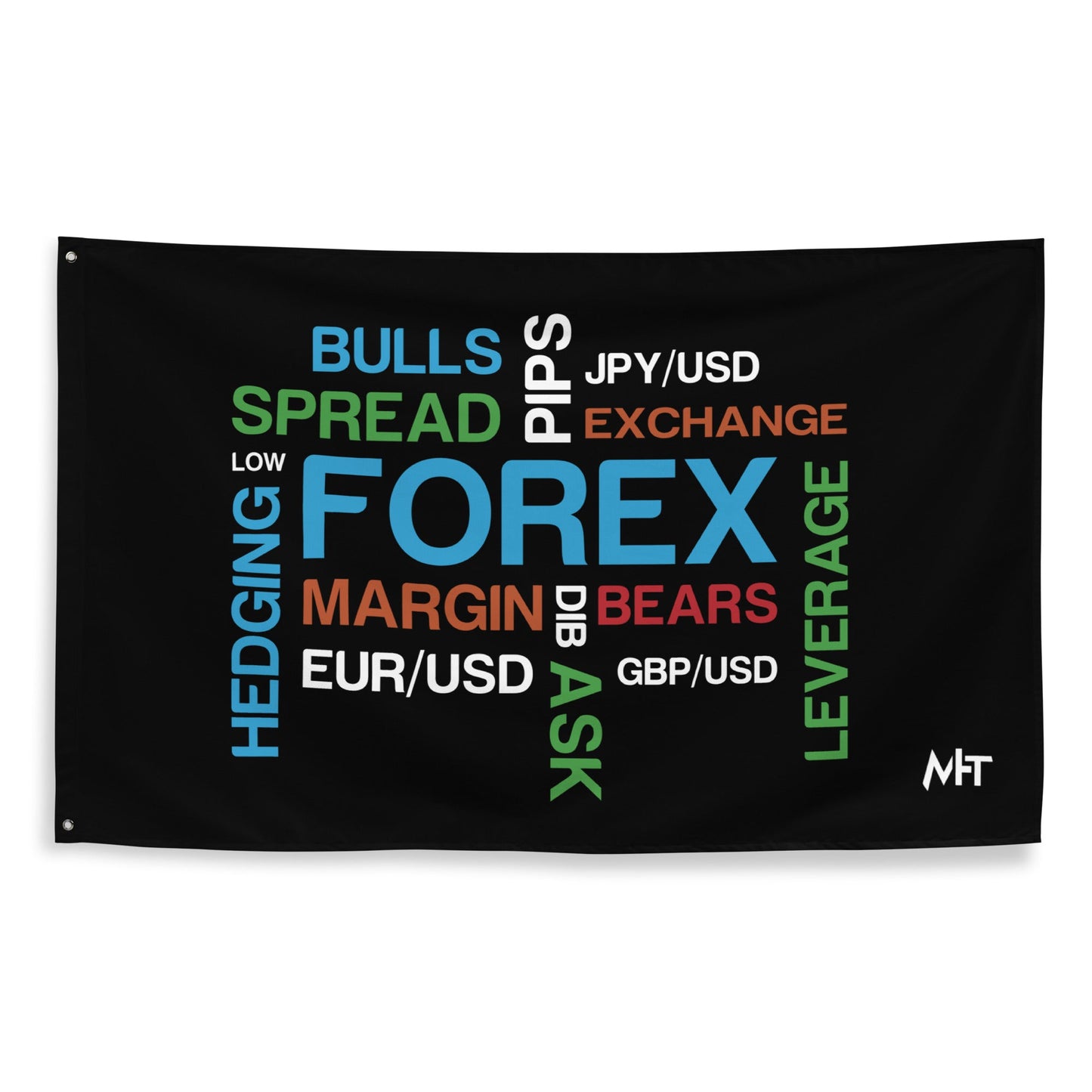 Forex Pips Leverage - Flag by DarkByteGear