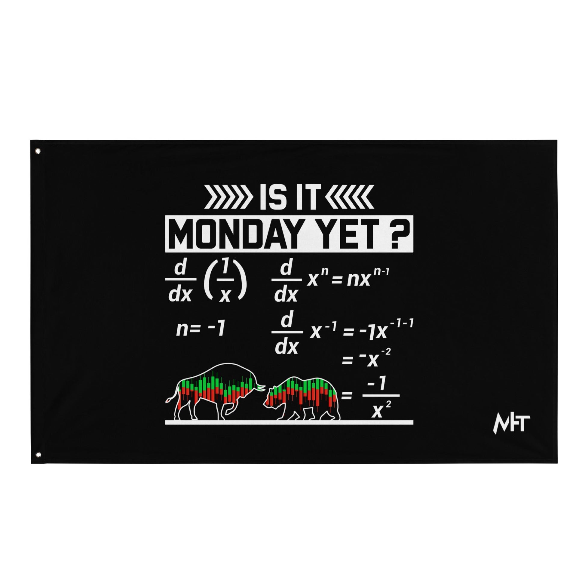 Is it Monday yet ( RK ) - Flag by DarkByteGear
