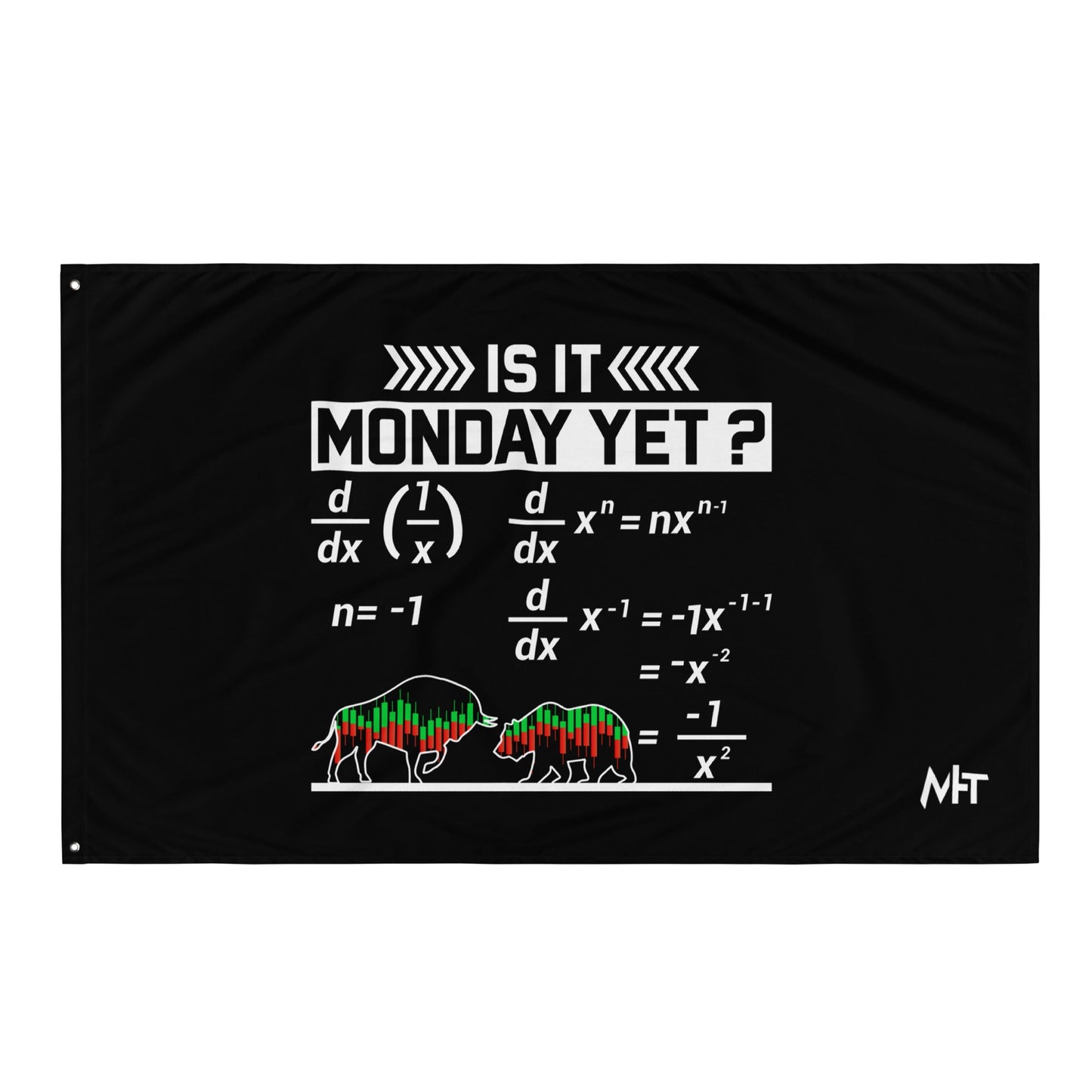 Is it Monday yet ( RK ) - Flag by DarkByteGear