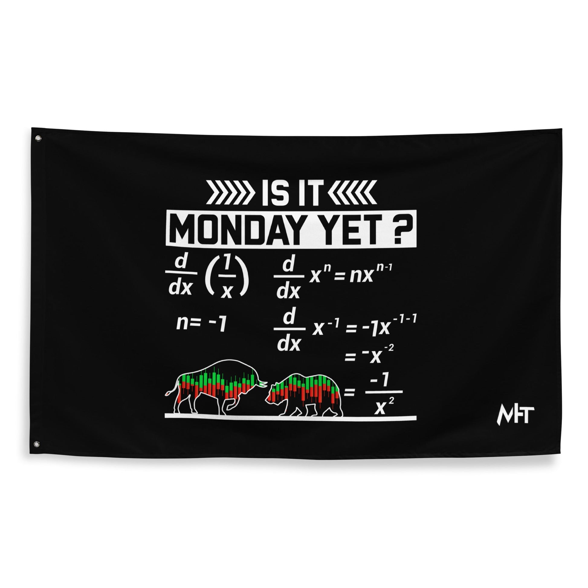 Is it Monday yet ( RK ) - Flag by DarkByteGear