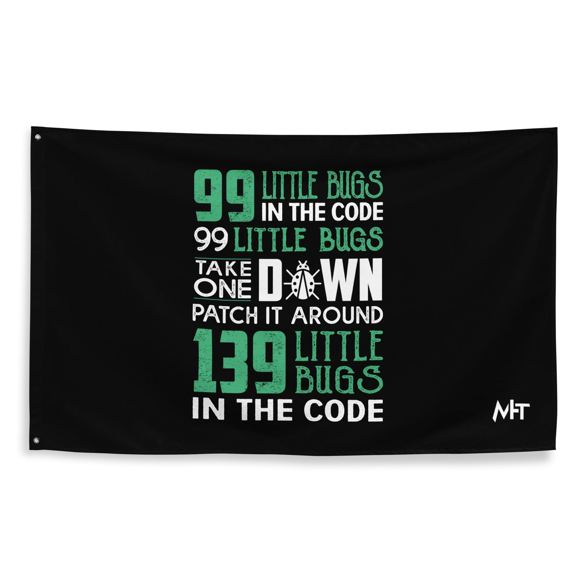 99 Little Bugs - Flag by DarkByteGear