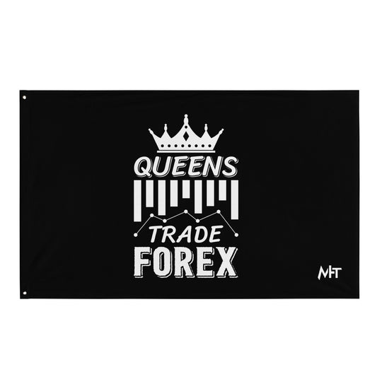 Queens Trade Forex - Flag by DarkByteGear