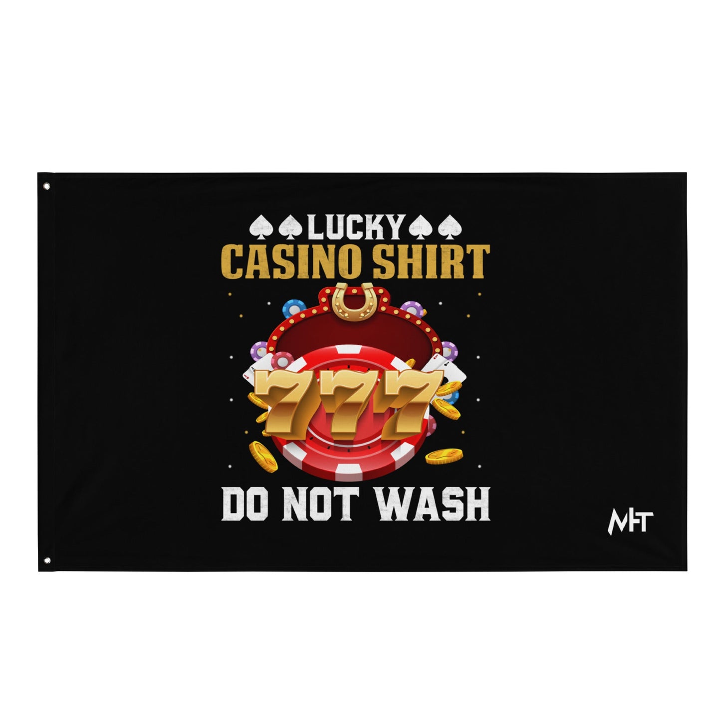 Lucky Casino Shirt Do Not Wash - Flag by DarkByteGear