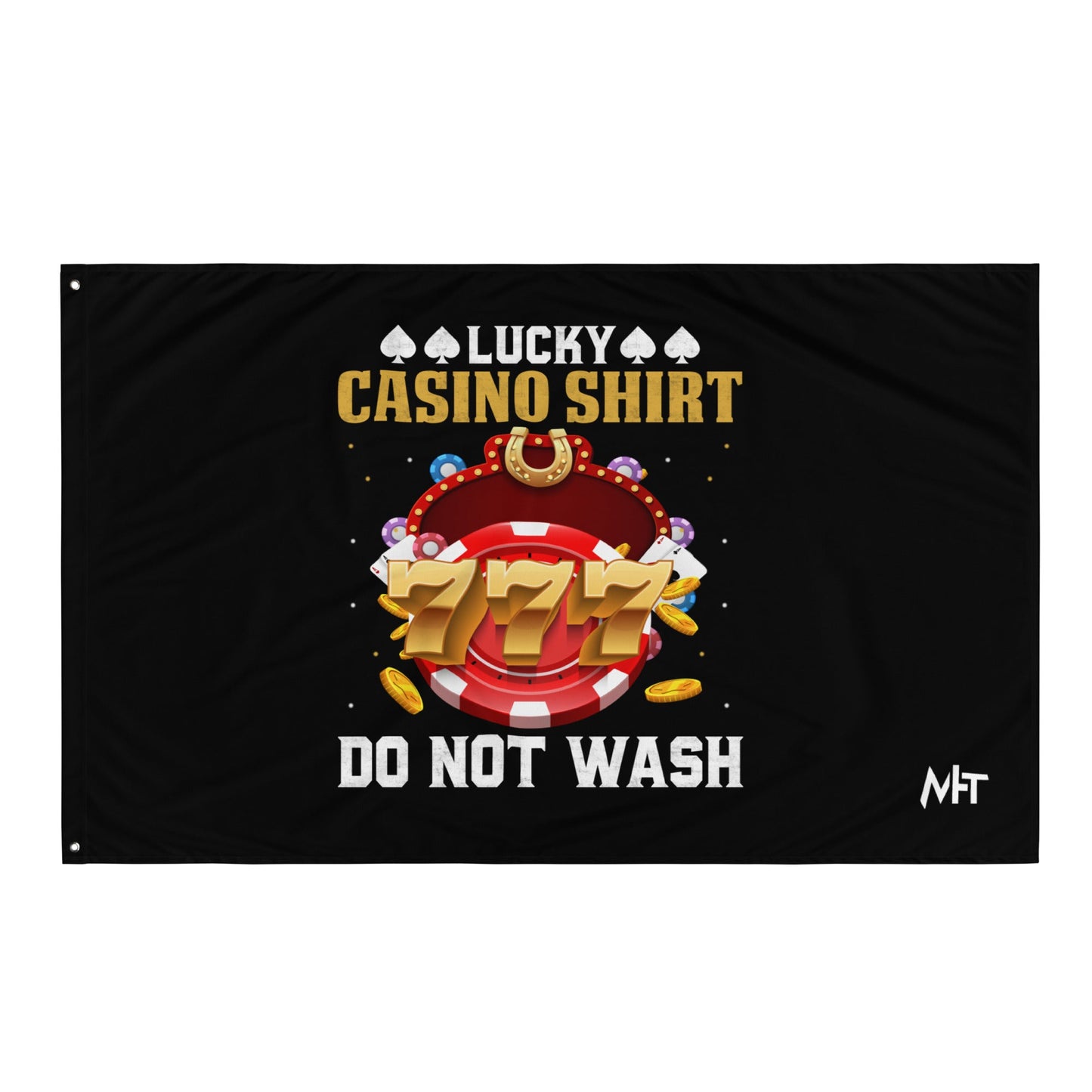 Lucky Casino Shirt Do Not Wash - Flag by DarkByteGear