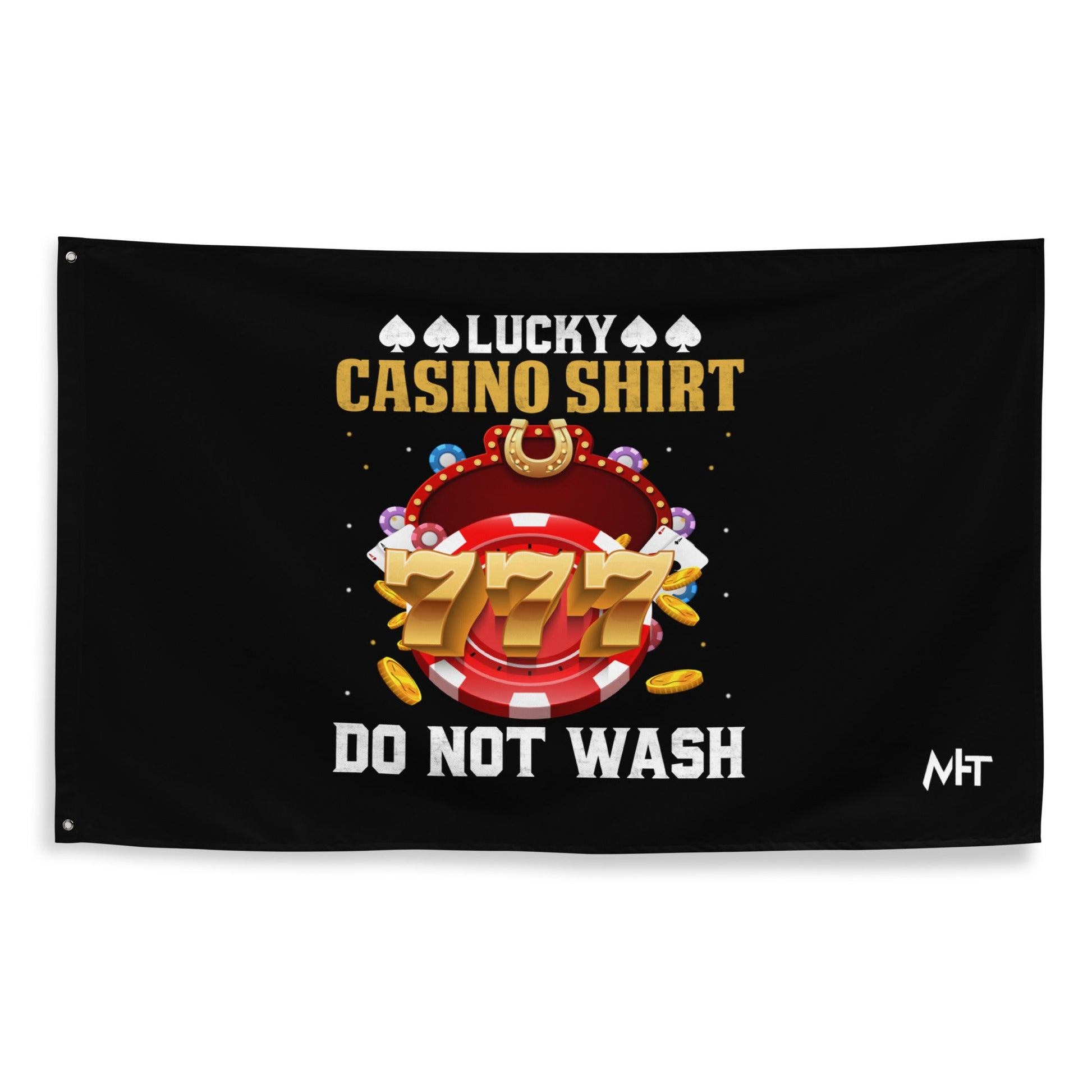 Lucky Casino Shirt Do Not Wash - Flag by DarkByteGear