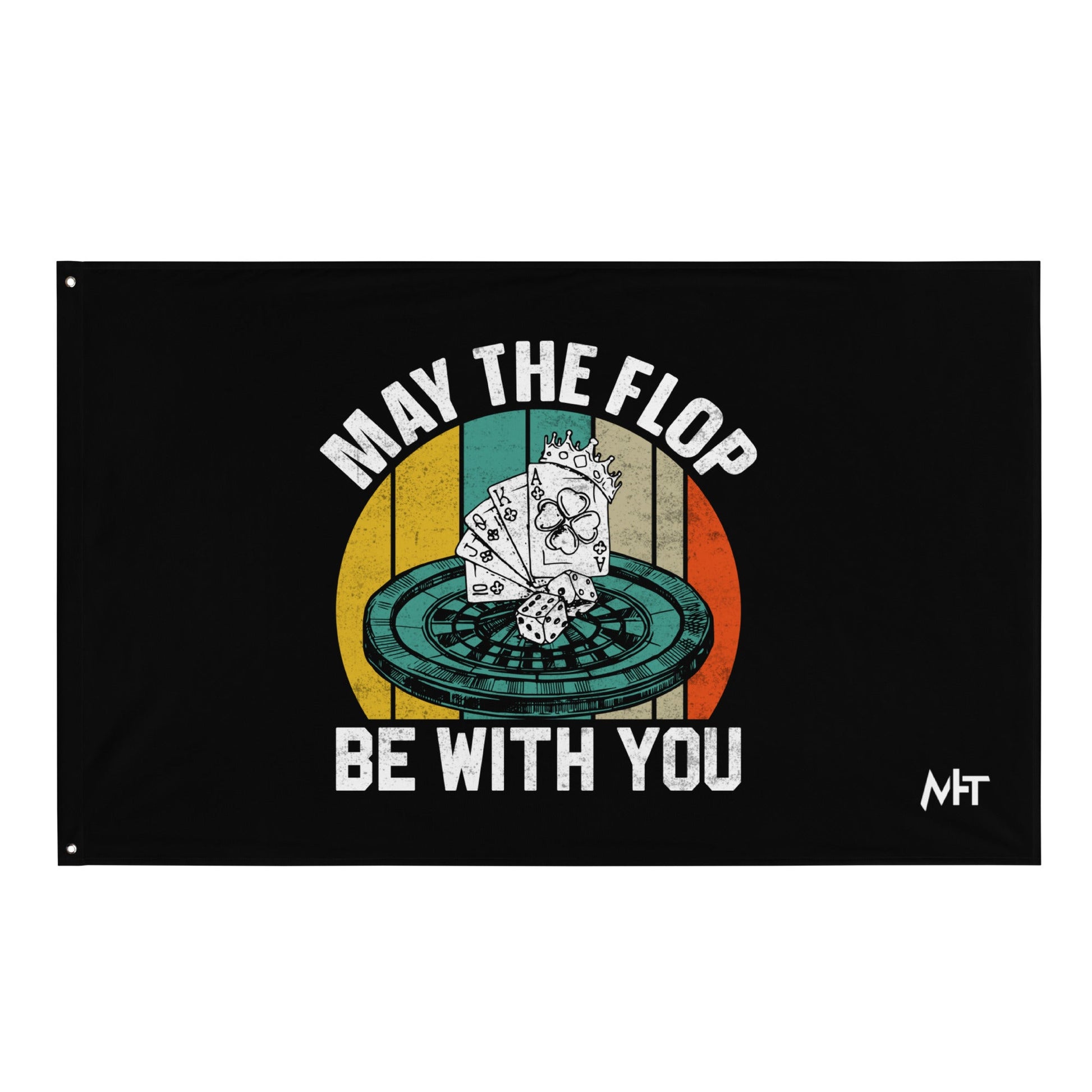 May the Flop be with you - Flag by DarkByteGear