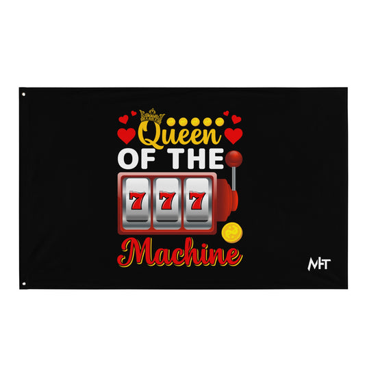 Queen of the Machine 777 - Flag by DarkByteGear