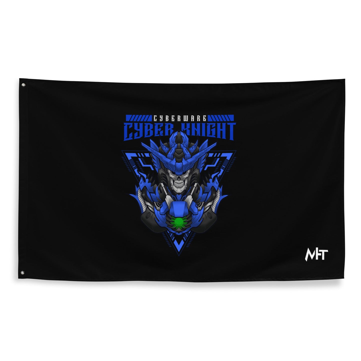 CyberWare Cyber knight - Flag by DarkByteGear