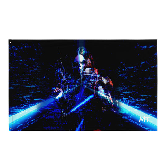 Cyberware Sentinel v1.0 - Flag by DarkByteGear