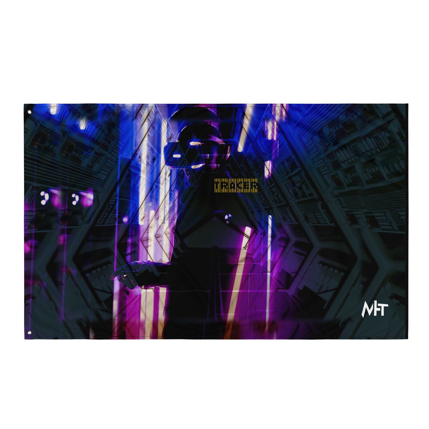Cyberware - Tracer - Flag by DarkByteGear