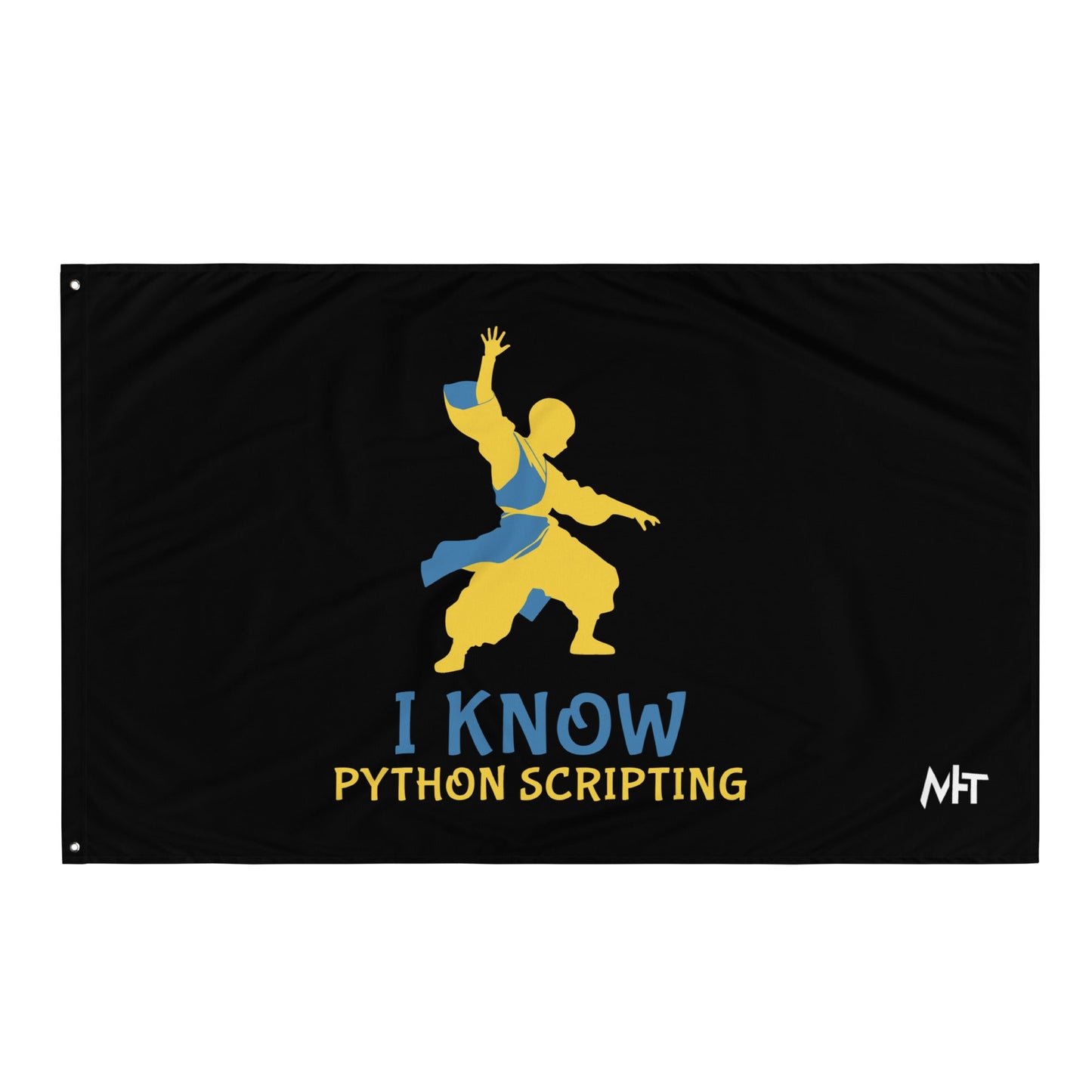 I Know Python Scripting - Flag by DarkByteGear