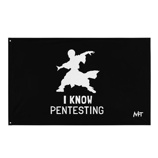 I Know Pentesting - Flag by DarkByteGear