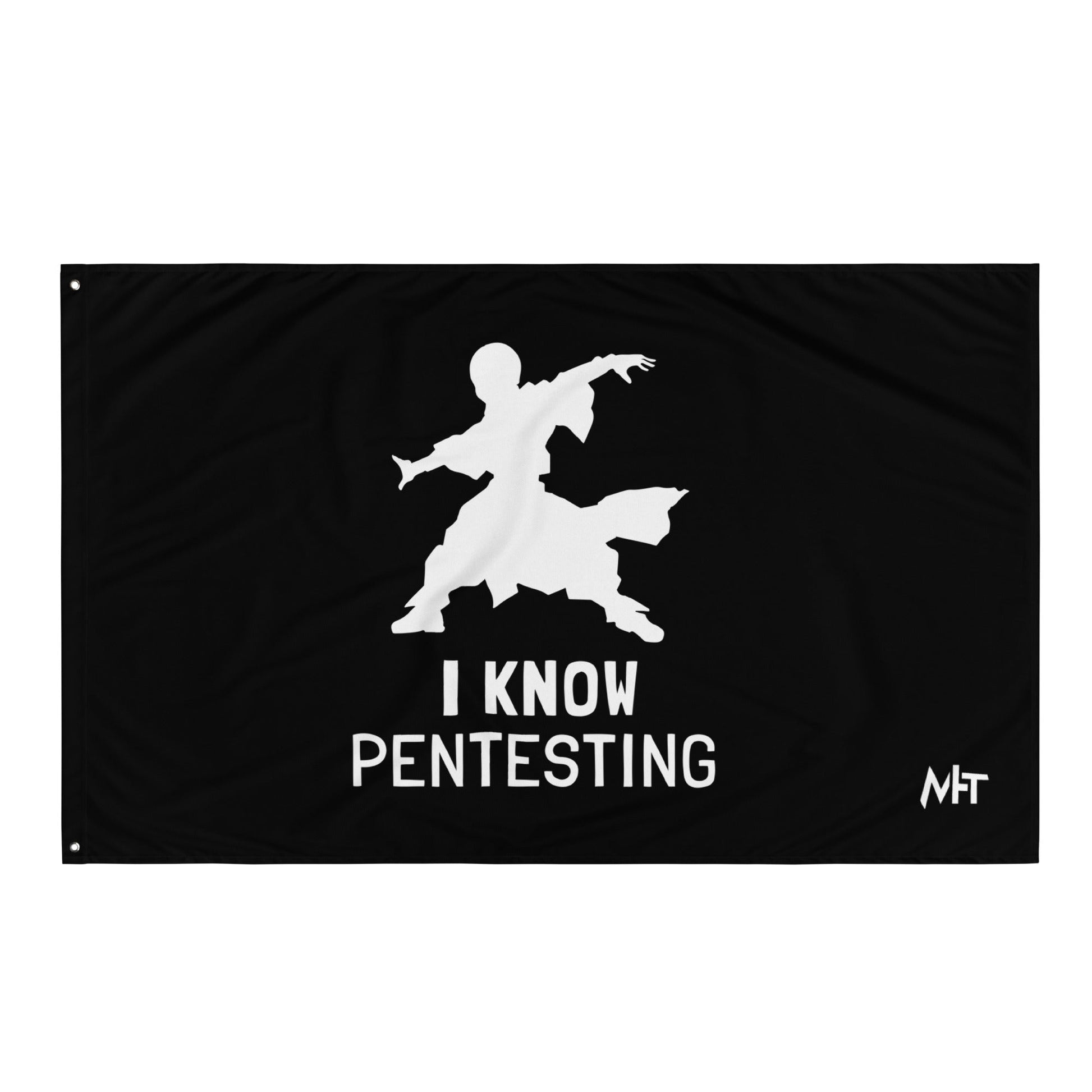 I Know Pentesting - Flag by DarkByteGear