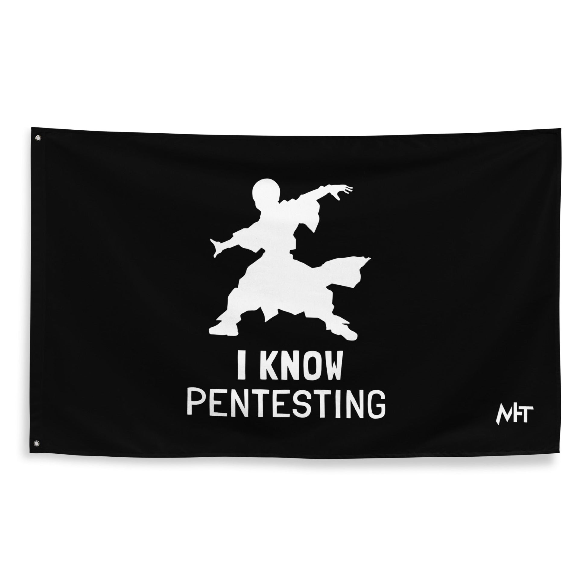 I Know Pentesting - Flag by DarkByteGear