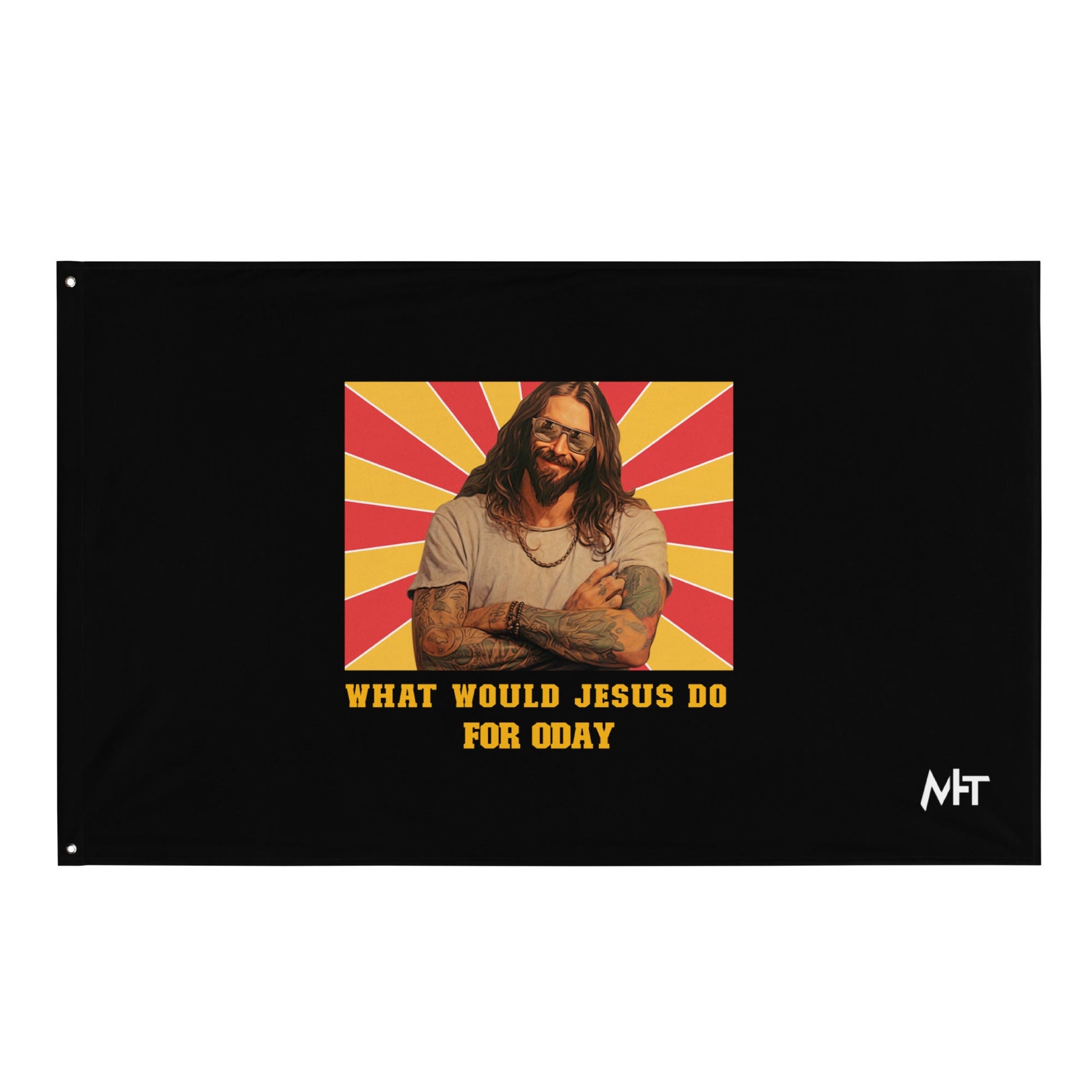 What would Jesus do for 0day v1 - Flag by DarkByteGear
