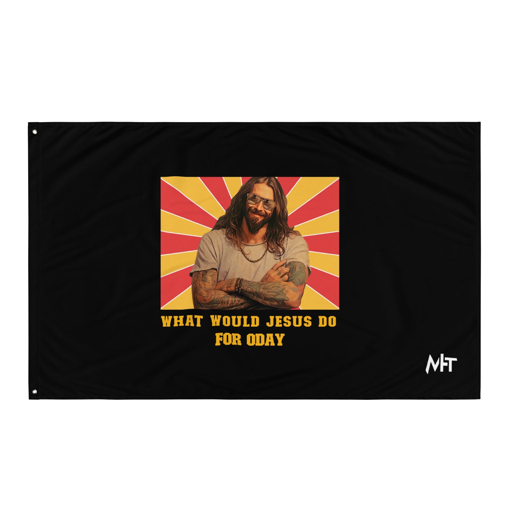 What would Jesus do for 0day v1 - Flag by DarkByteGear