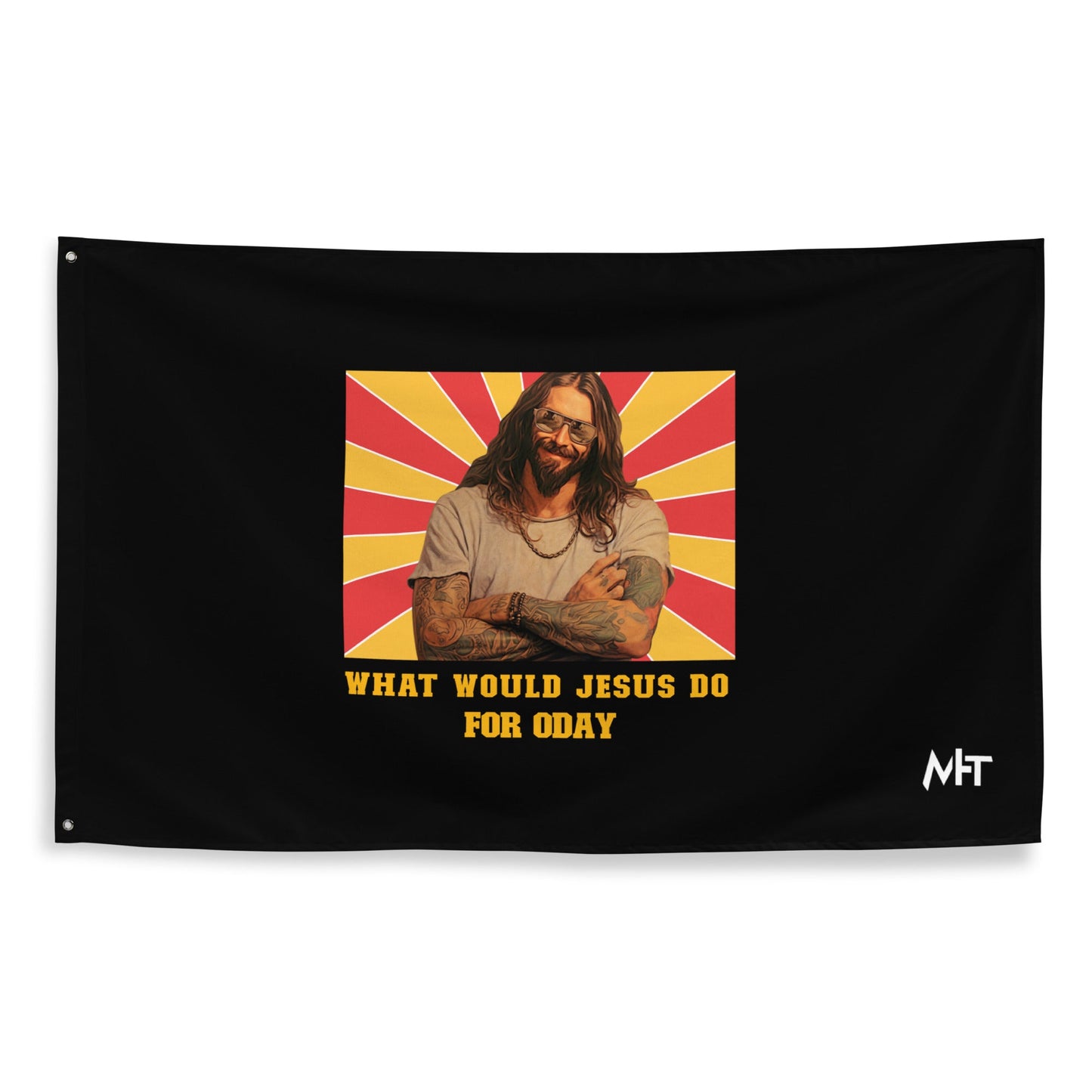 What would Jesus do for 0day v1 - Flag by DarkByteGear