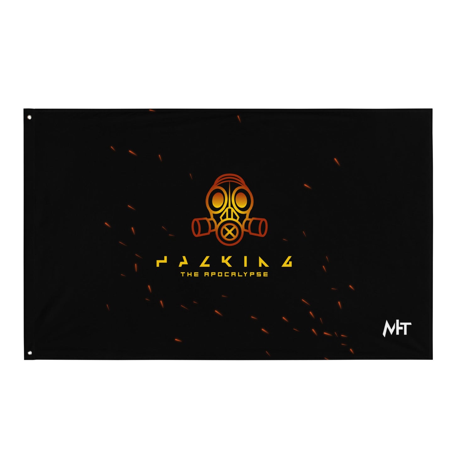 Hacking the apocalypse - Flag by DarkByteGear
