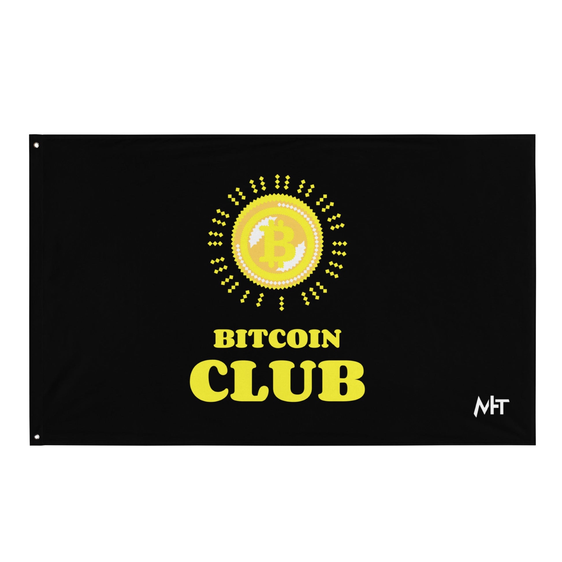 BITCOIN CLUB - Flag by DarkByteGear