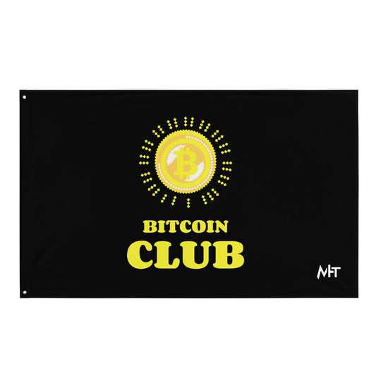 BITCOIN CLUB - Flag by DarkByteGear