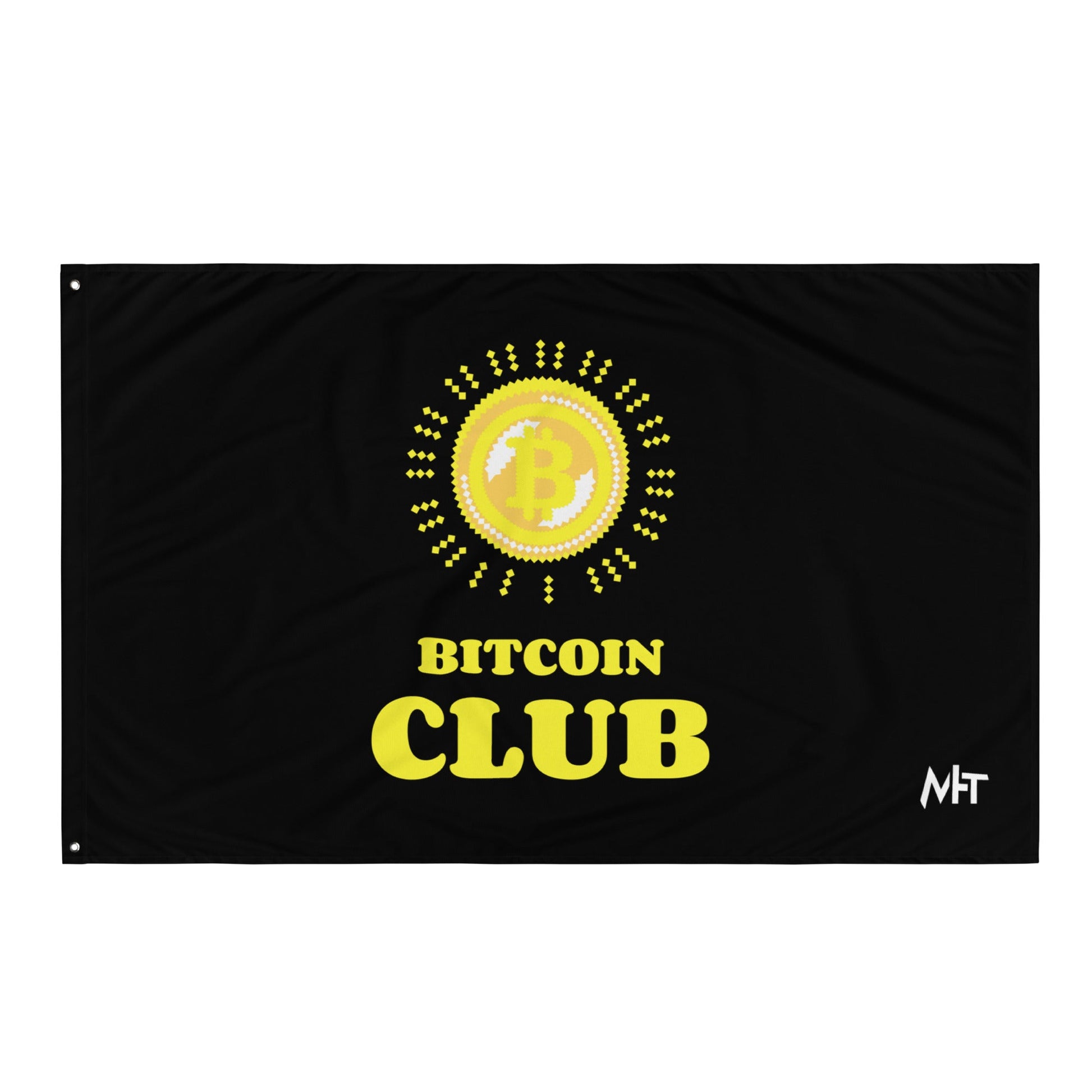 BITCOIN CLUB - Flag by DarkByteGear