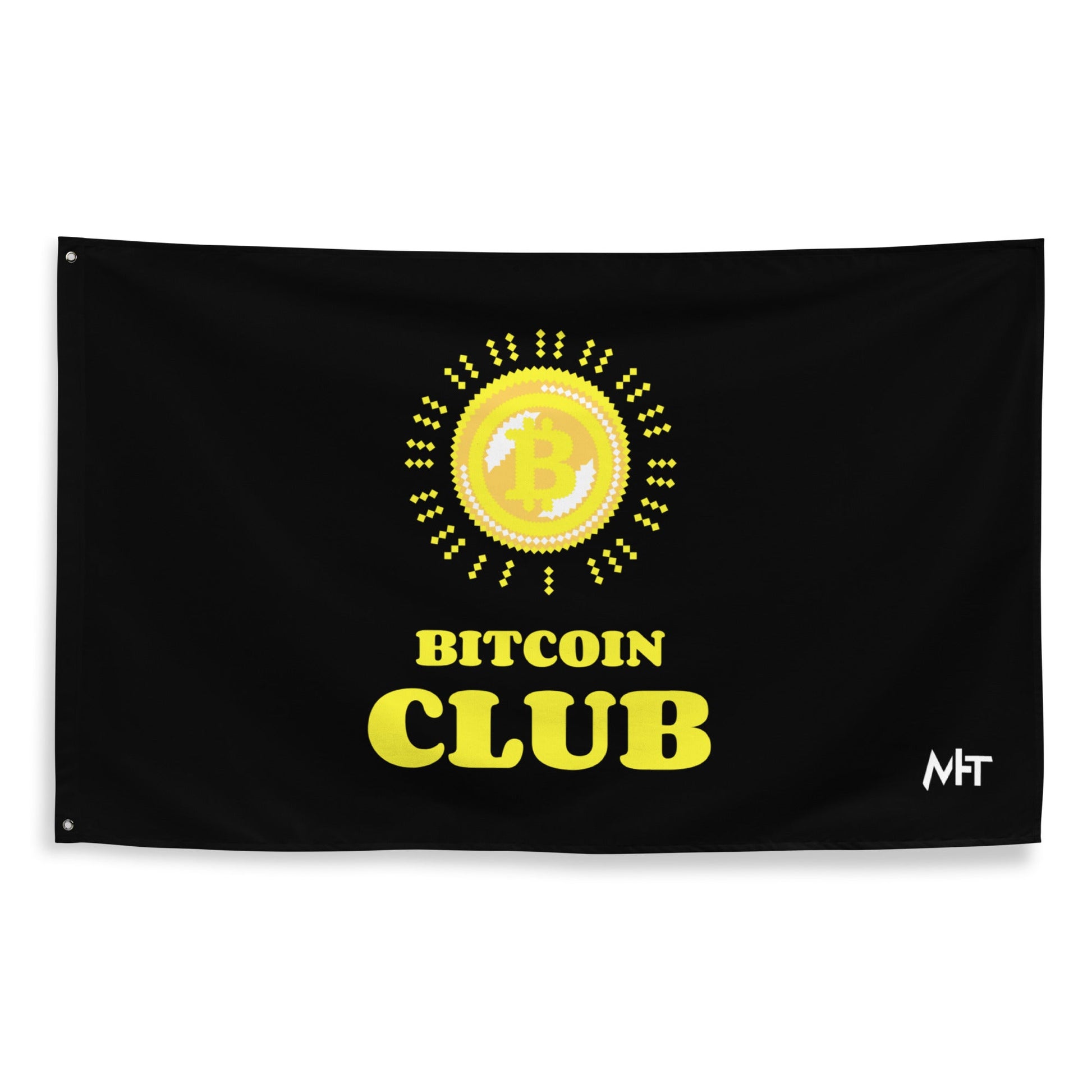BITCOIN CLUB - Flag by DarkByteGear