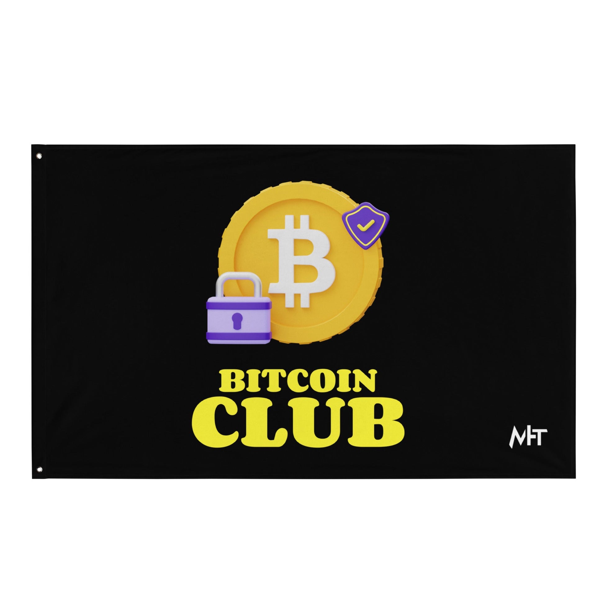 BITCOIN CLUB V7 - Flag by DarkByteGear