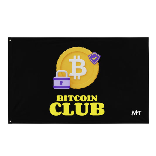BITCOIN CLUB V7 - Flag by DarkByteGear