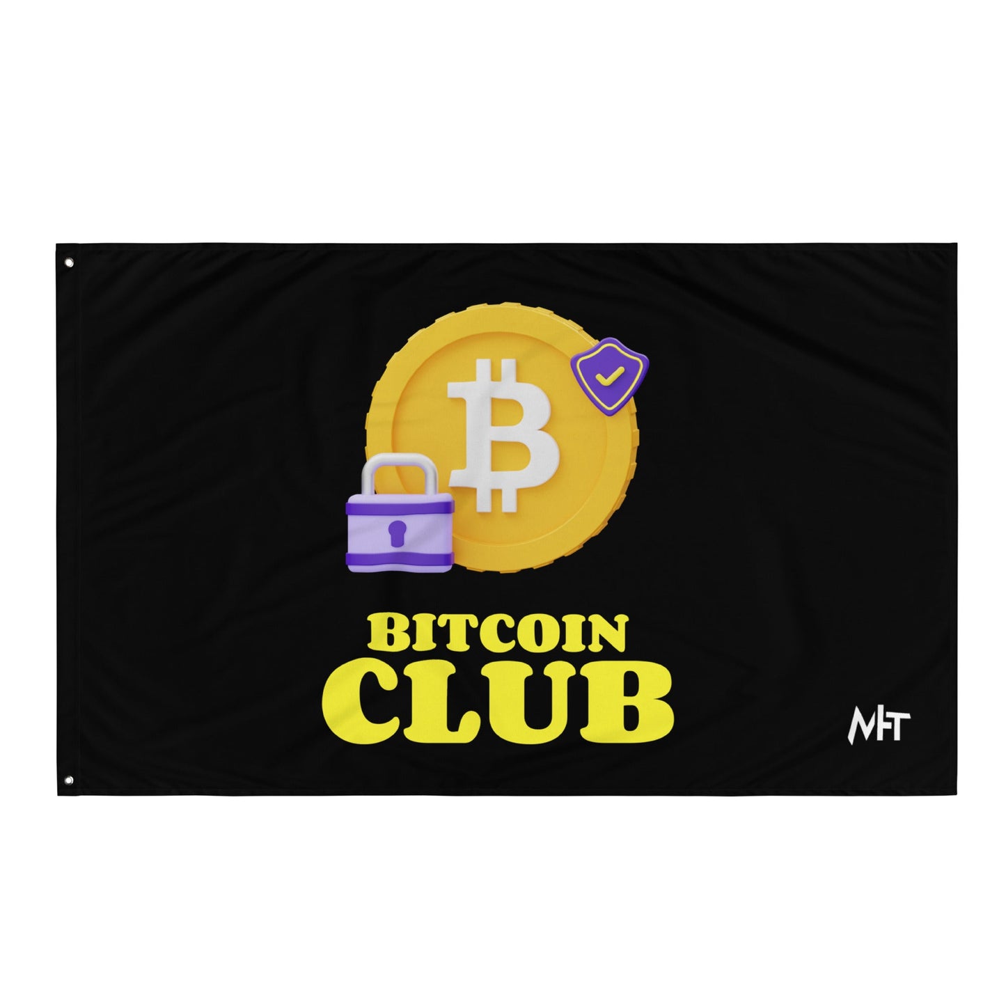 BITCOIN CLUB V7 - Flag by DarkByteGear