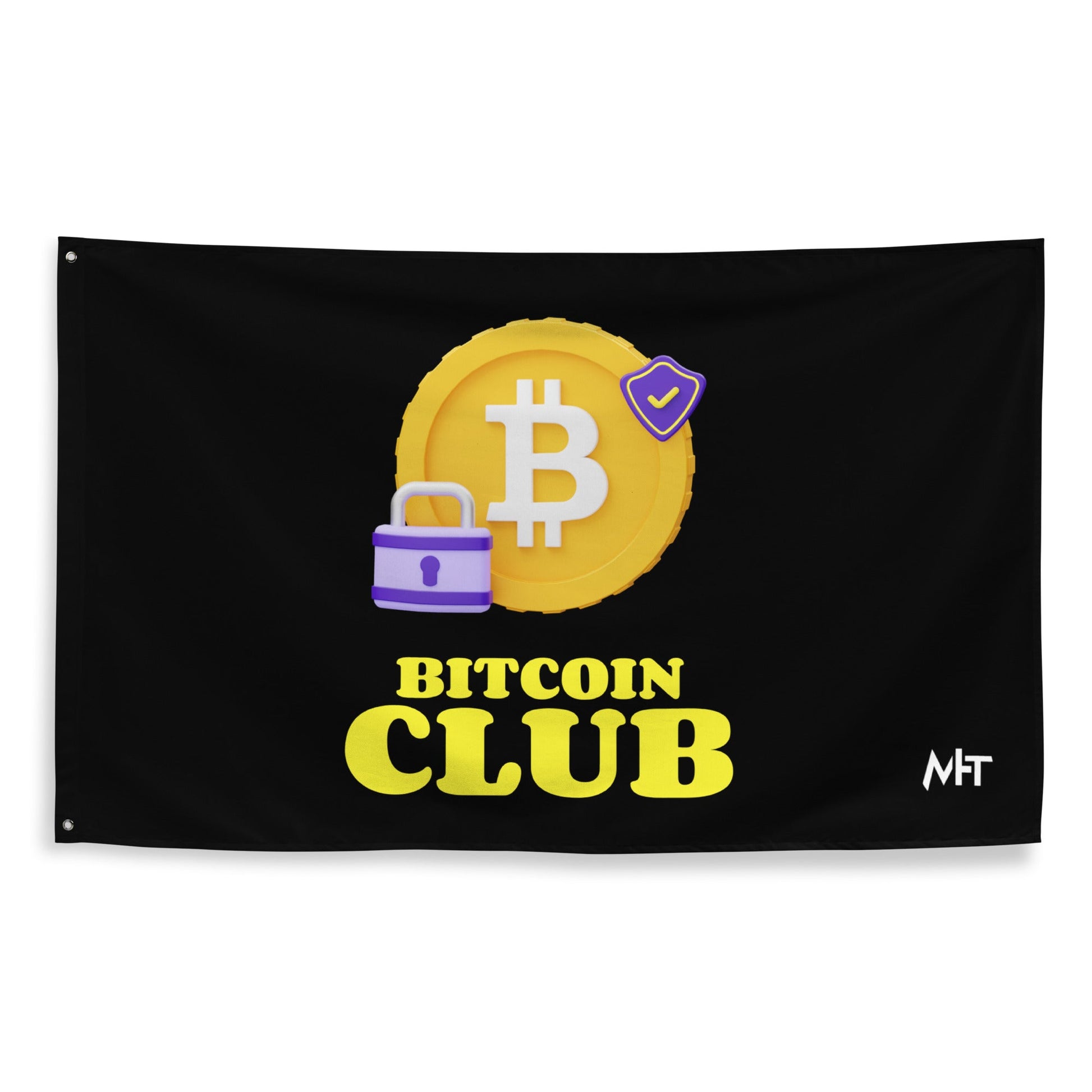 BITCOIN CLUB V7 - Flag by DarkByteGear