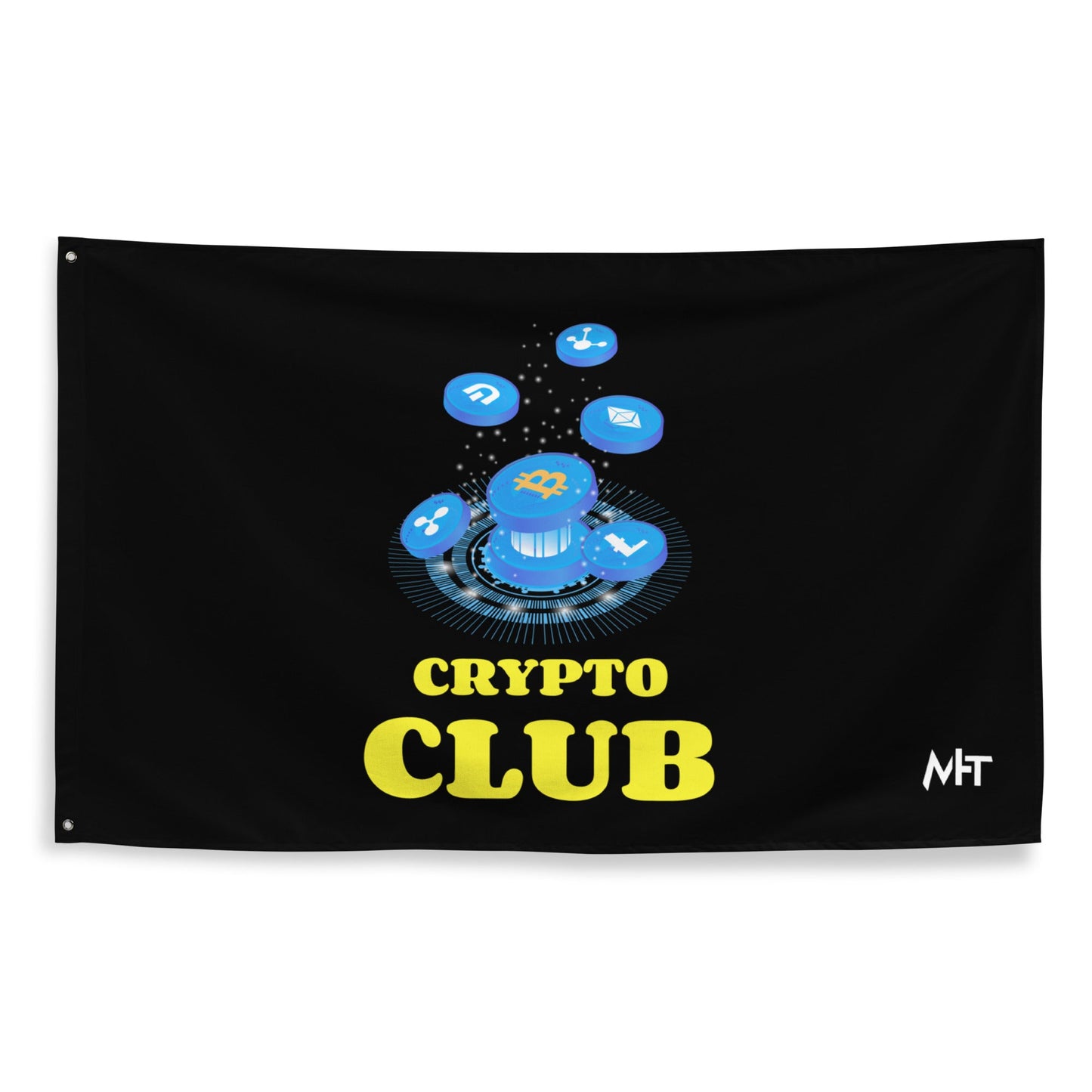 Crypto Club - Flag by DarkByteGear